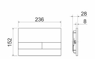 Комплект с инсталляцией Ceramica Nova CN4002_1002W_1000 унитаз Metropol CN4002 крышка-сиденье с микролифтом и инсталляция Envision CN1002W с белой матовой кнопкой смыва Flat